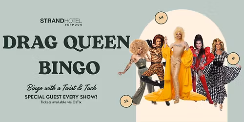 Drag Queen Bingo - Strand Yeppoon