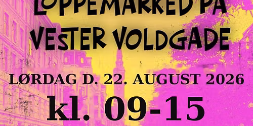 Loppemarked Vester Voldgade