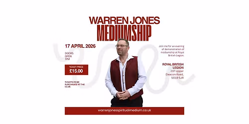 Warren Jones - Mediumship
