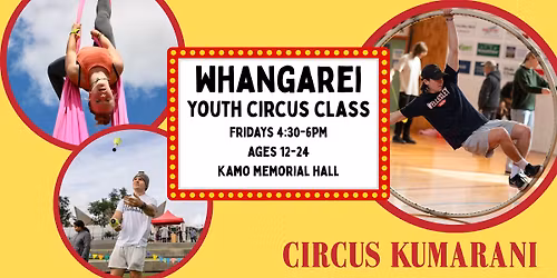 Whangarei Youth Circus Class