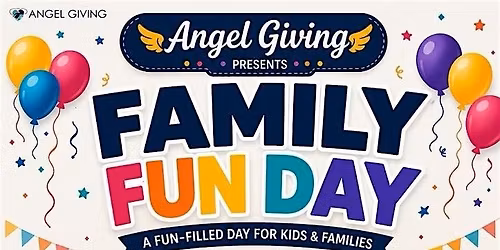 Angel giving Family Fun day