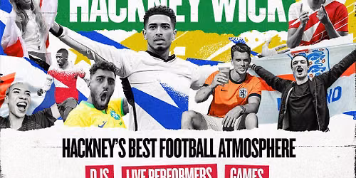 Hackney Wick Fanzone: England vs Croatia