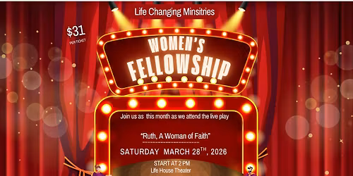 Women's Fellowship- We're going out!