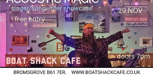 ACOUSTIC MAGIC - Singer\/Songwriter Showcase