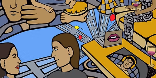 Artist Carolyn Ferris Interactive Book Event at monca