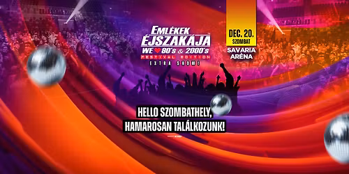 Eml\u00e9kek \u00c9jszak\u00e1ja\u2122 \/\/ Szombathely \/\/ Dec.20.