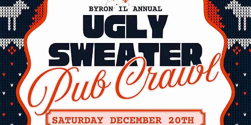 Byron Ugly Sweater Pub Crawl