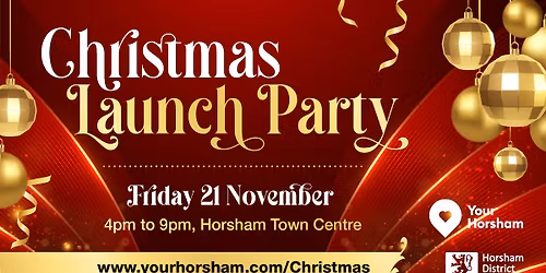 Your Horsham Christmas Launch Party