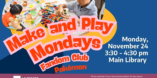 Make & Play Mondays: Fandom Club (Pok\u00e9mon)