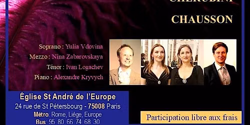 R\u00e9cital, 3 Solistes Lyriques & Piano