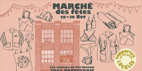 March\u00e9 des f\u00eates - les Ateliers de Parthenais
