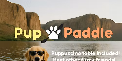 Puppy Paddle at Canyon Lake