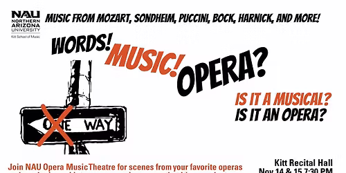 Opera Scenes: Words! Music! Opera?