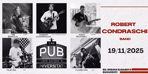 Robert Condraschi Band @The Pub Universitatii