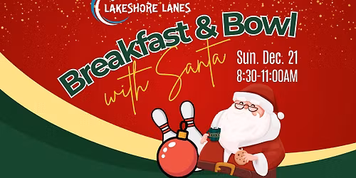 Breakfast & Bowl with Santa