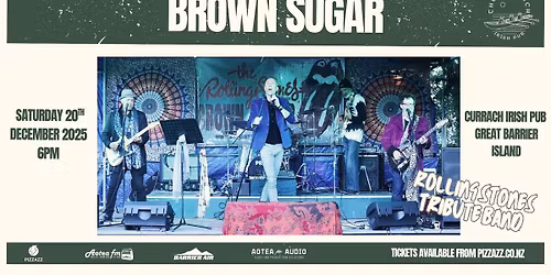 Brown Sugar - Rolling Stones Tribute @ Currach Irish Pub, Great Barrier Island