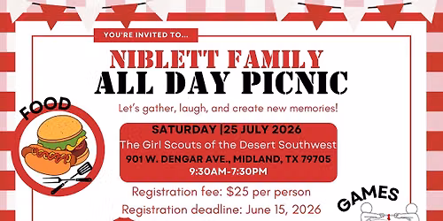 Niblett Family Picnic
