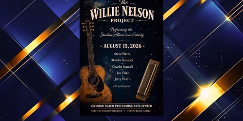 The Willie Nelson Project Featuring Joe Fritz Trio & Steve Davis