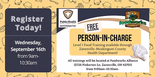 Level 1 Food Training ZMHA