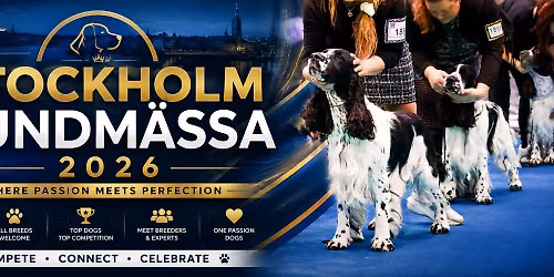 Stockholm Hundm\u00e4ssa 2026