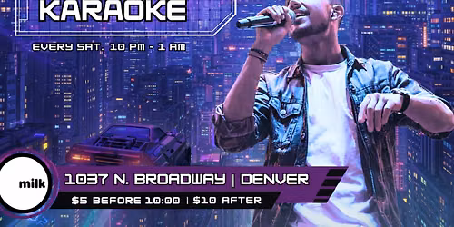 Saturday Night Karaoke in the Arcade at Milk Bar
