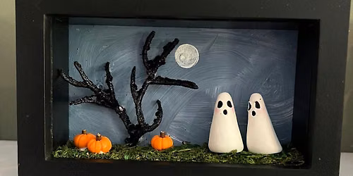 Halloween-Themed Shadowbox | Jake Willwerth, instructor
