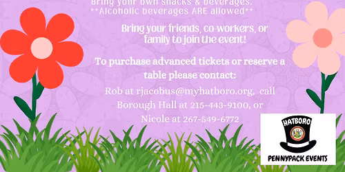 2026 Borough Bingo Night