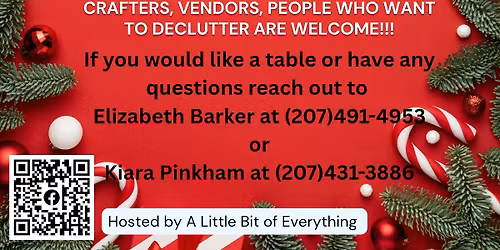 Indoor Yardsale and Craft Fair