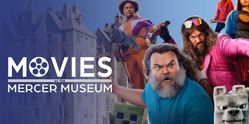 Movies at the Mercer I A Minecraft Movie (2025) FREE OUTDOOR SCREENING