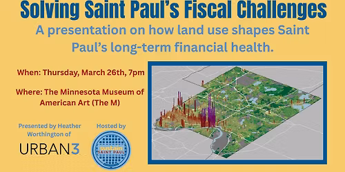 Solving Saint Paul\u2019s Fiscal Challenges with Urban3\ud83c\udfd9\ufe0f