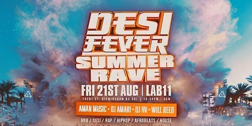 Desi Fever Presents Summer Rave At Lab11 Warehouse 