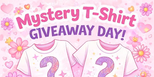 Mystery t-shirt free Giveaway