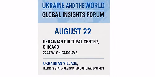 Ukraine and the World Global Insights Forum 2026