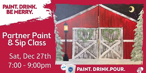 Partner Paint & Sip Class