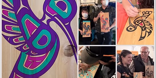 THE HUMMINGBIRD NATIVE ART PAINTING EXPERIENCE WITH BILL PFEIFER, JR