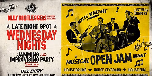 A Musical Open Jam Night - Open To All