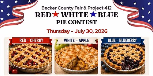 Becker County Fair \u201cRed, White & Blue\u201d Pie Contest