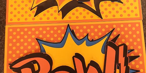 Word Art Painting Session