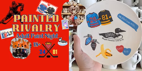 Painted Rivalry Trivia Paint Night