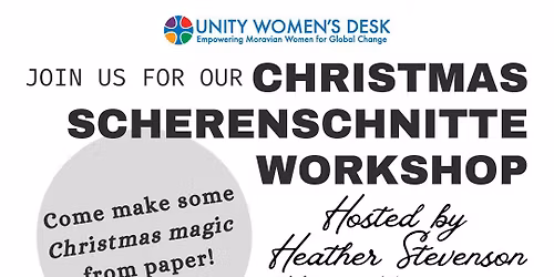 Christmas Scherenschnitte (Traditional German Paper Cutting) with Heather Stevenson