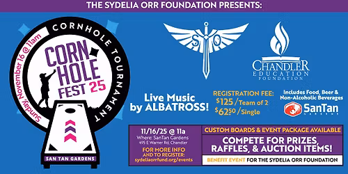 CORNHOLE FEST 2025 at SanTan Gardens