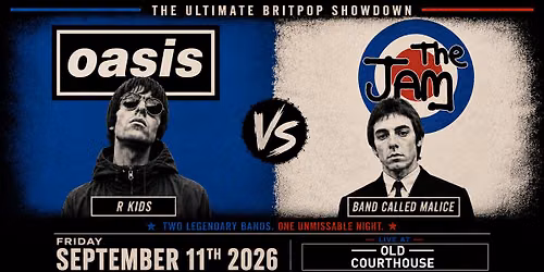 Oasis vs The Jam - Tribute Show - Fremantle