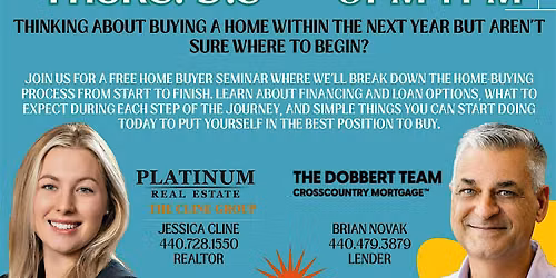 Happy Hour For First Time Home Buyers! What to Expect When Purchasing!