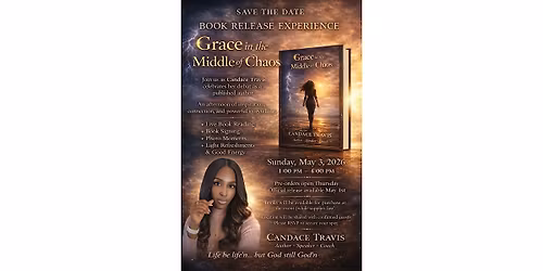 Book Release Celebration: Grace in the Middle of Chaos