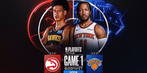 New York Knicks at Atlanta Hawks - NBA Conference First Round - Home Game 2, Series Game 4 Tickets