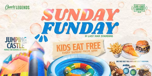 SUNDAY FUNDAY: Kids eat free!
