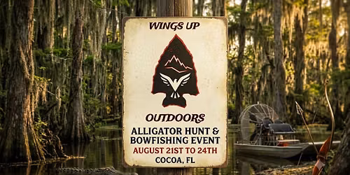 Florida Gator Hunt and Bowfishing