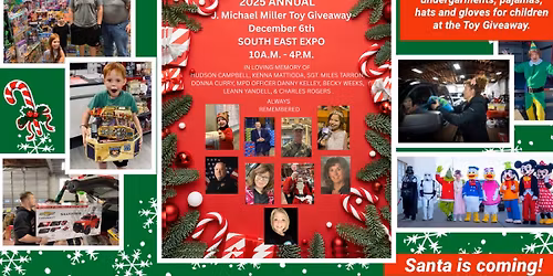 Reed Marcum's 4-H Service Project. The 2025 Annual J. Michael Miller Toy Giveaway!
