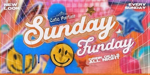 Brand new Sunday Funday! Super cheap drinks deals!