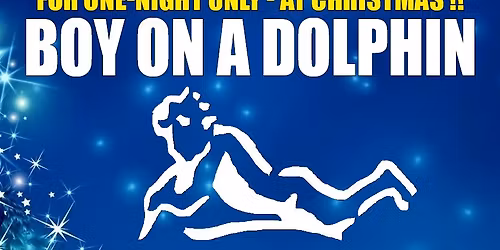 Boy on a Dolphin  at Christmas !!